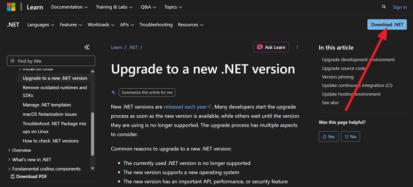 download net framework